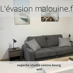 Appartement 2 Personnes En Centre, Saint-Pierre-de-Plesguen